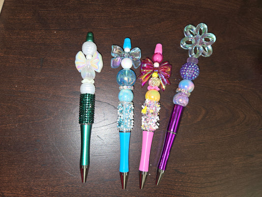 Fancy beaded pens