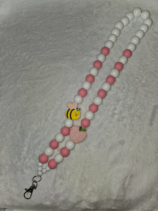 Lanyard with bee and teach focals