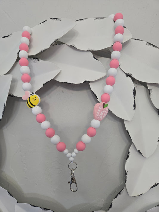 Lanyard with bee and teach focals